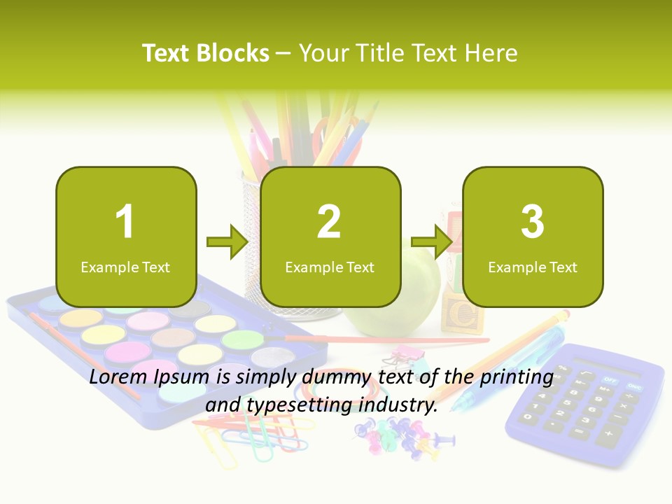 Instruments Tools Paint PowerPoint Template
