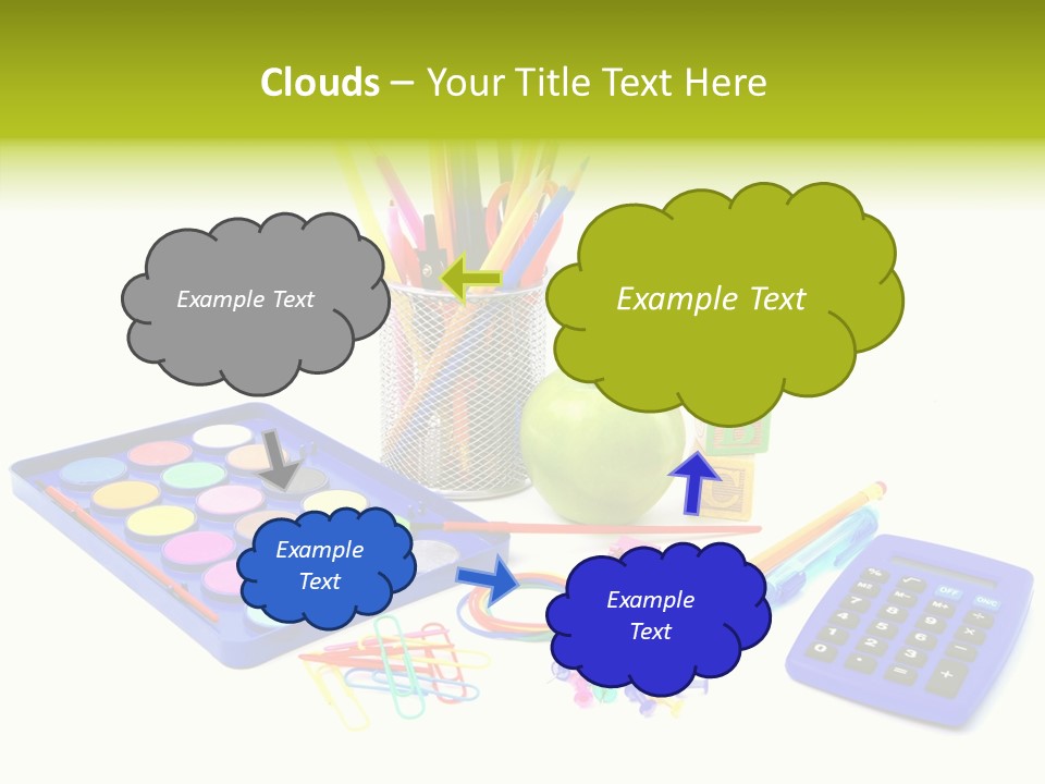 Instruments Tools Paint PowerPoint Template