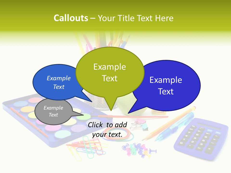 Instruments Tools Paint PowerPoint Template