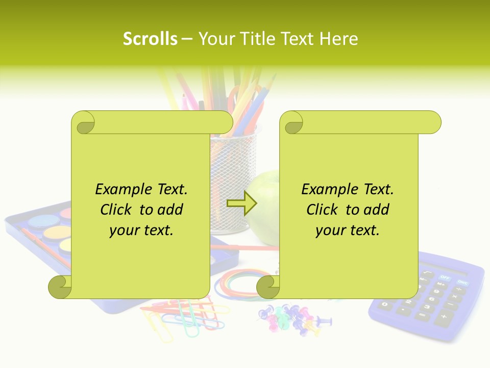 Instruments Tools Paint PowerPoint Template