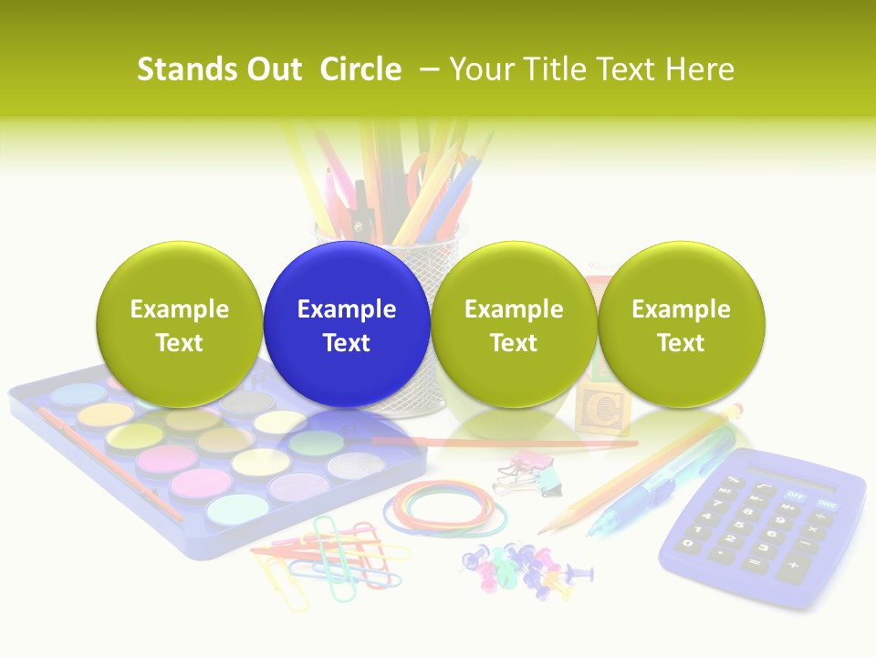 Instruments Tools Paint PowerPoint Template