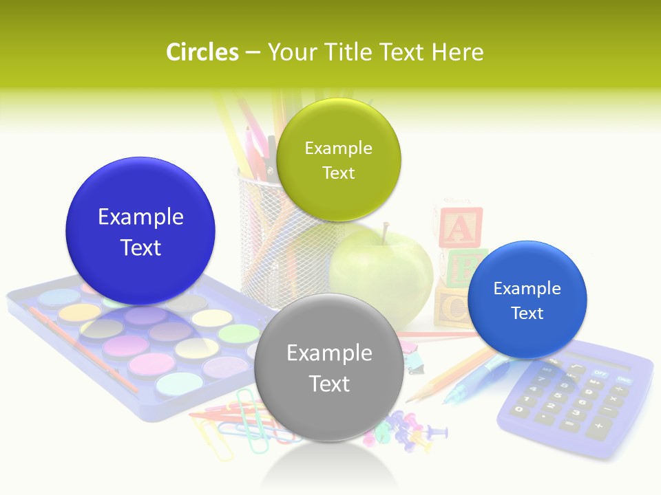 Instruments Tools Paint PowerPoint Template