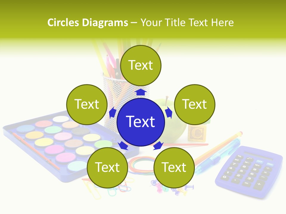 Instruments Tools Paint PowerPoint Template