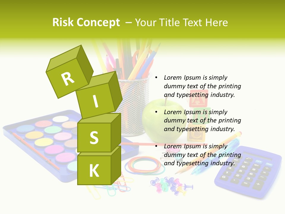 Instruments Tools Paint PowerPoint Template