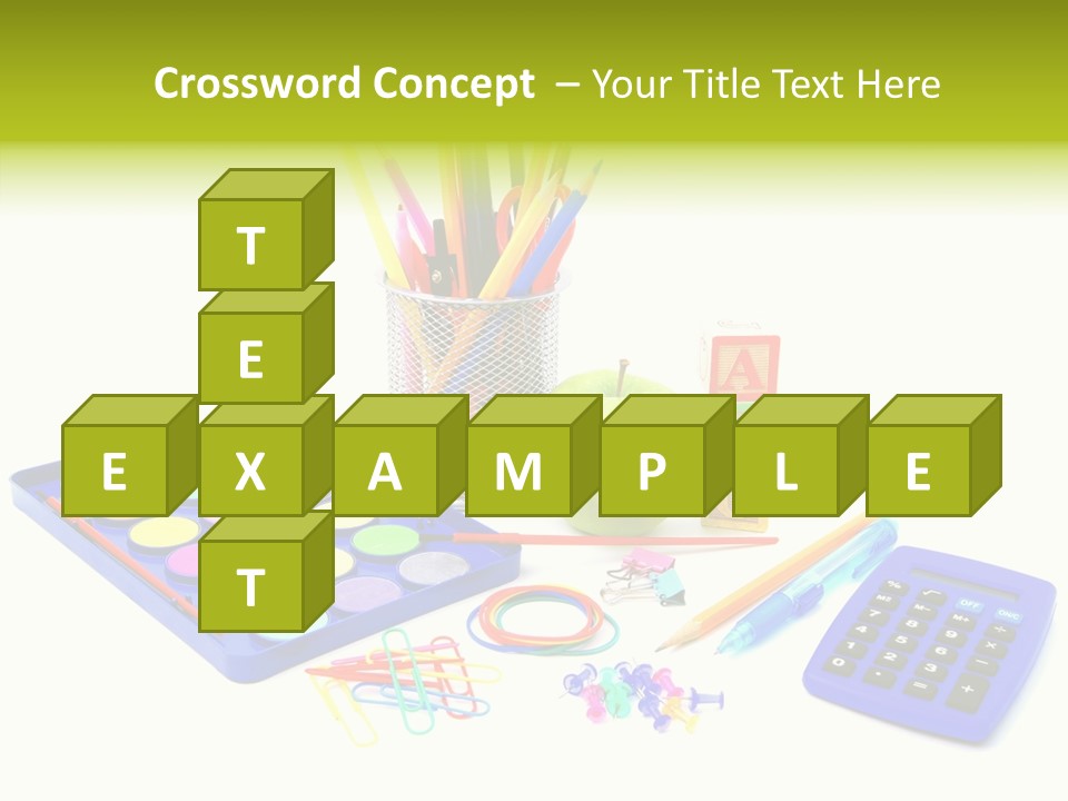 Instruments Tools Paint PowerPoint Template