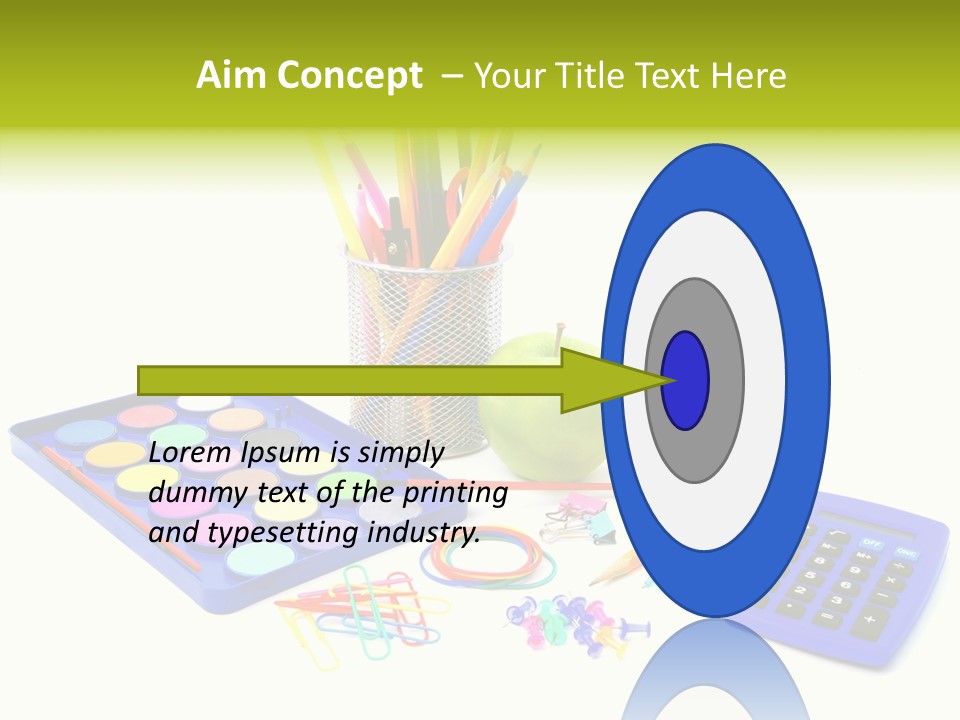 Instruments Tools Paint PowerPoint Template
