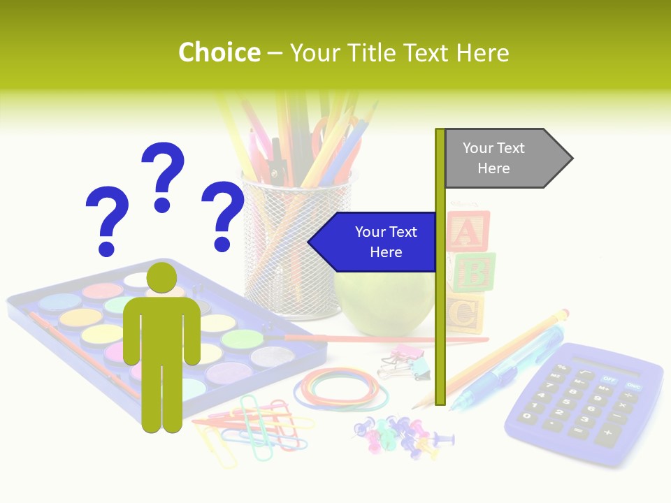 Instruments Tools Paint PowerPoint Template
