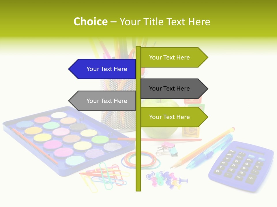 Instruments Tools Paint PowerPoint Template
