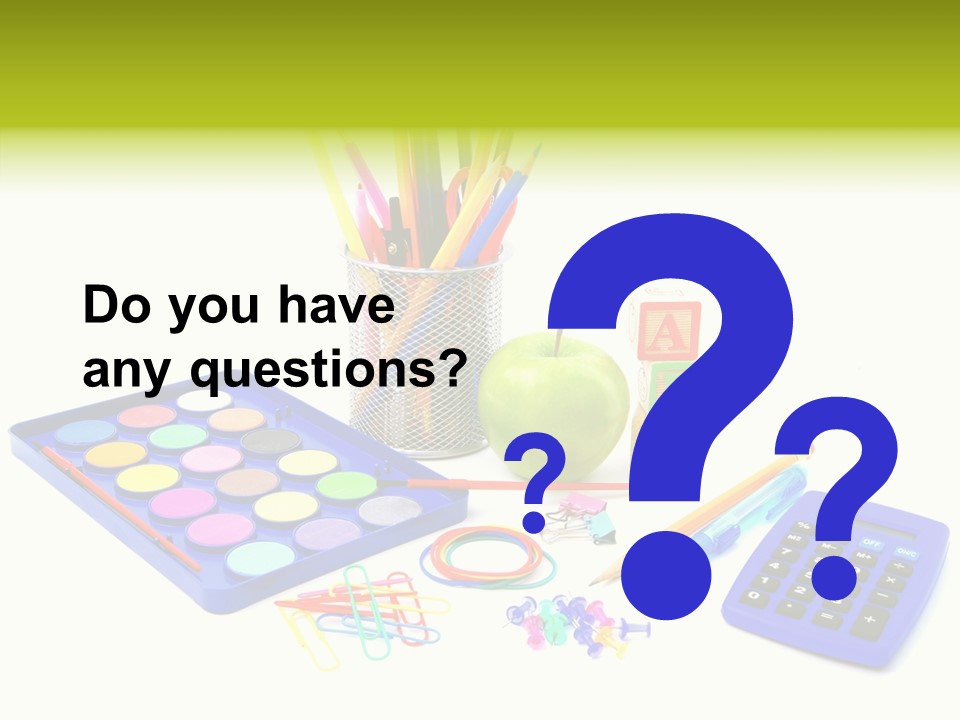 Instruments Tools Paint PowerPoint Template