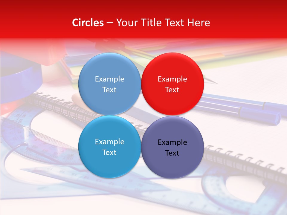 Supplies Table Nobody PowerPoint Template