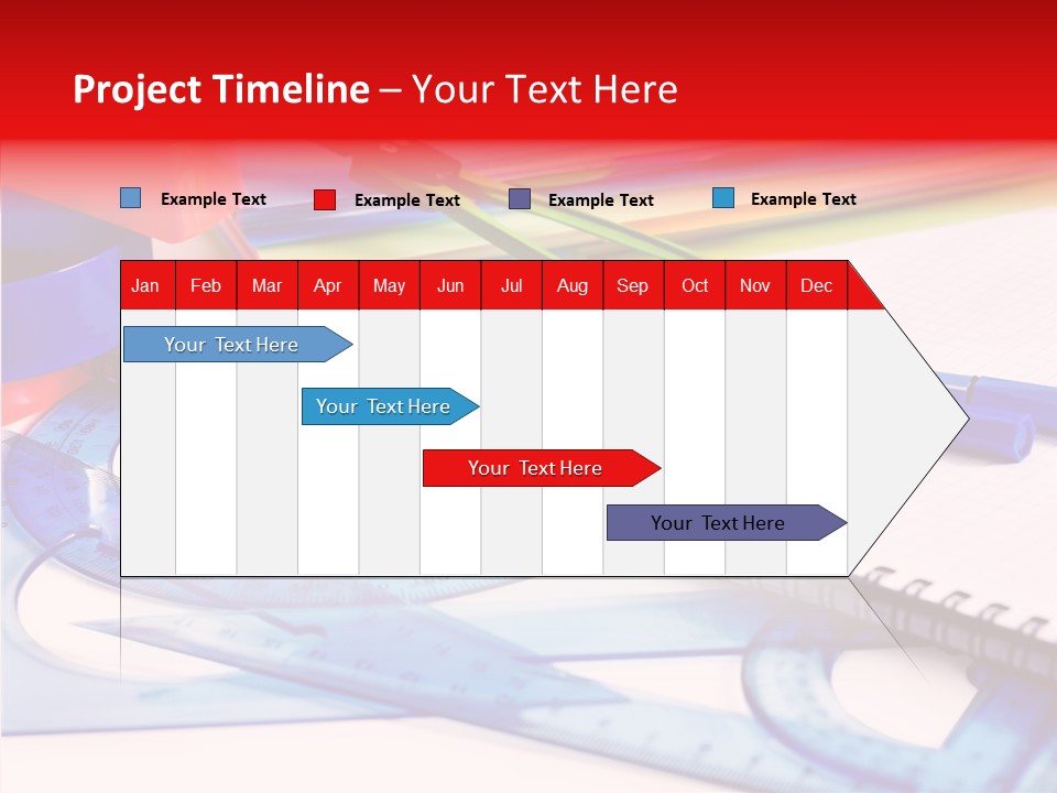 Supplies Table Nobody PowerPoint Template