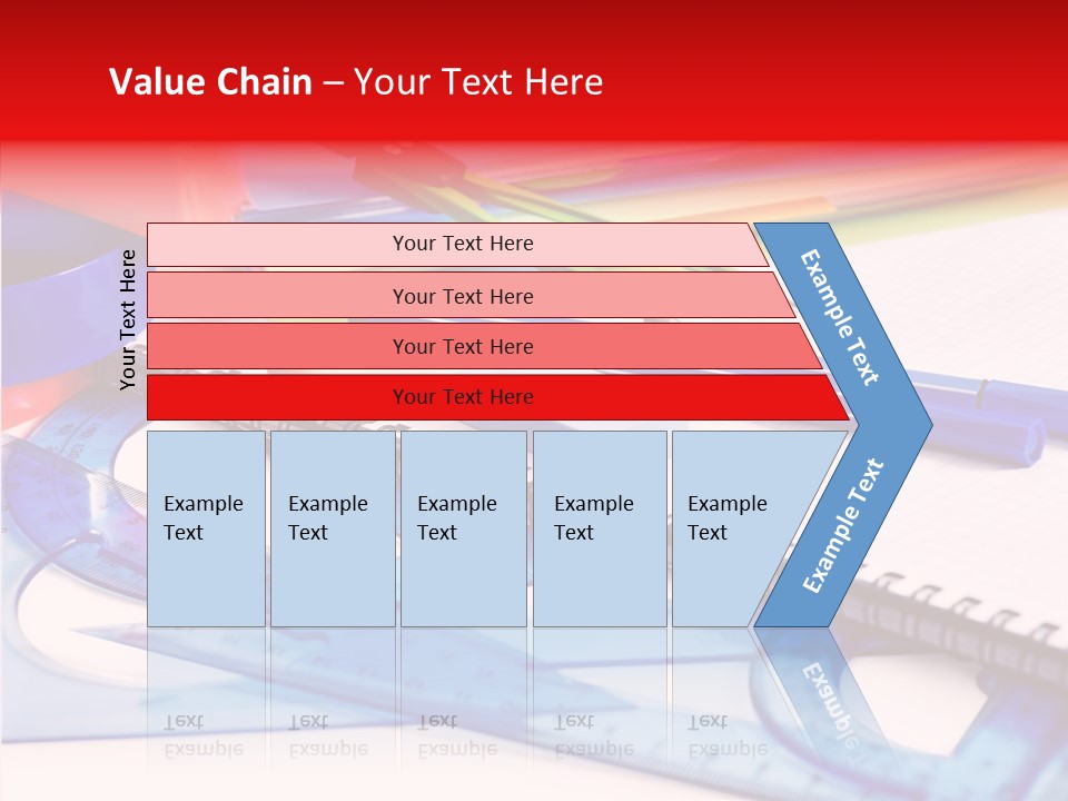Supplies Table Nobody PowerPoint Template