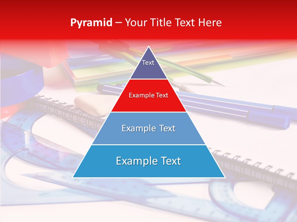 Supplies Table Nobody PowerPoint Template