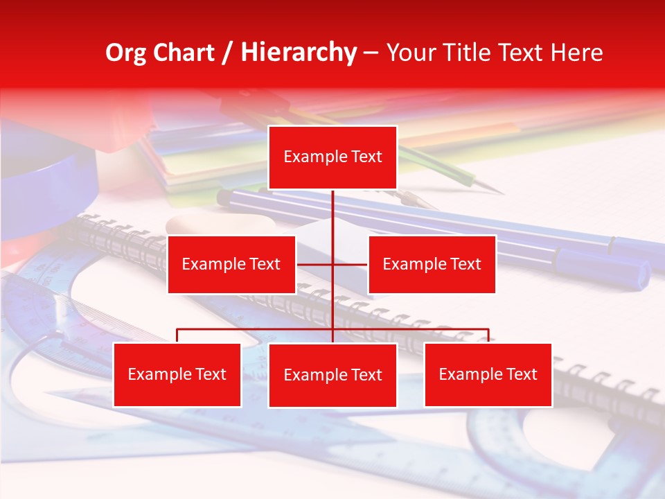 Supplies Table Nobody PowerPoint Template