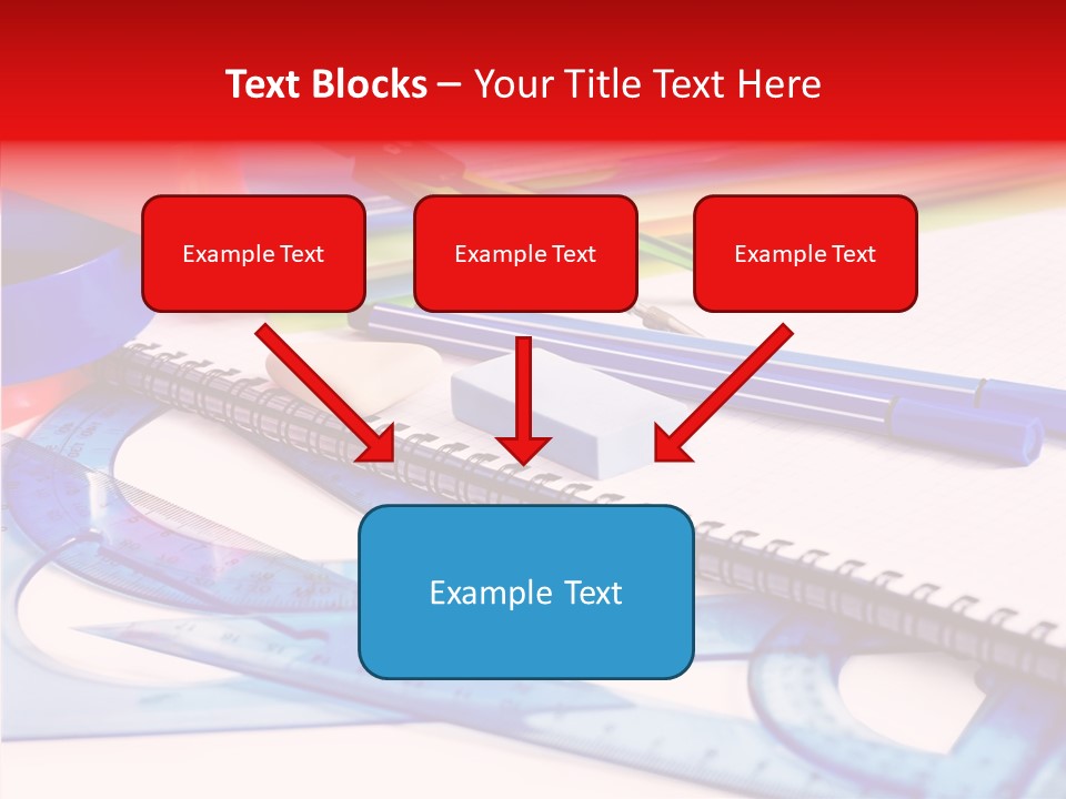 Supplies Table Nobody PowerPoint Template