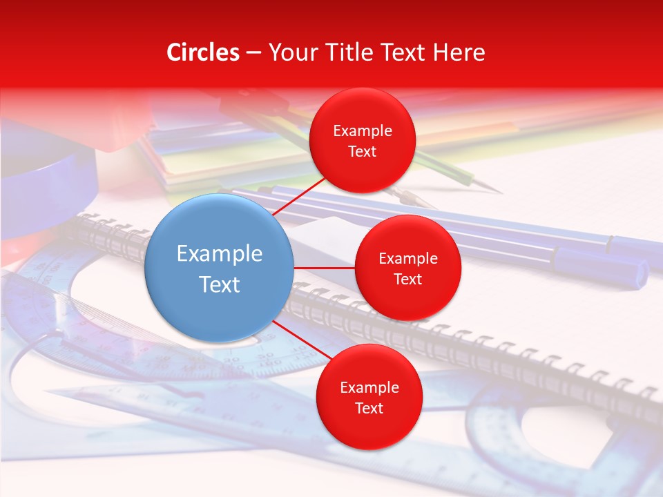 Supplies Table Nobody PowerPoint Template
