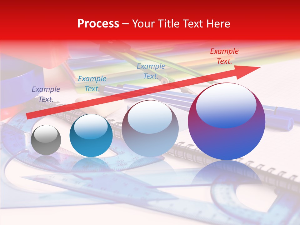 Supplies Table Nobody PowerPoint Template
