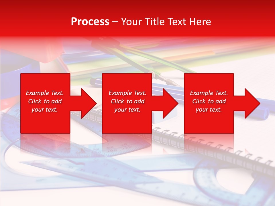 Supplies Table Nobody PowerPoint Template