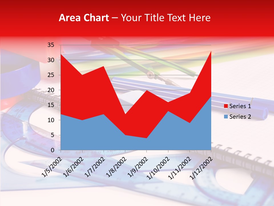 Supplies Table Nobody PowerPoint Template