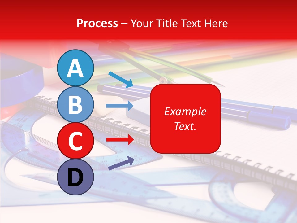 Supplies Table Nobody PowerPoint Template
