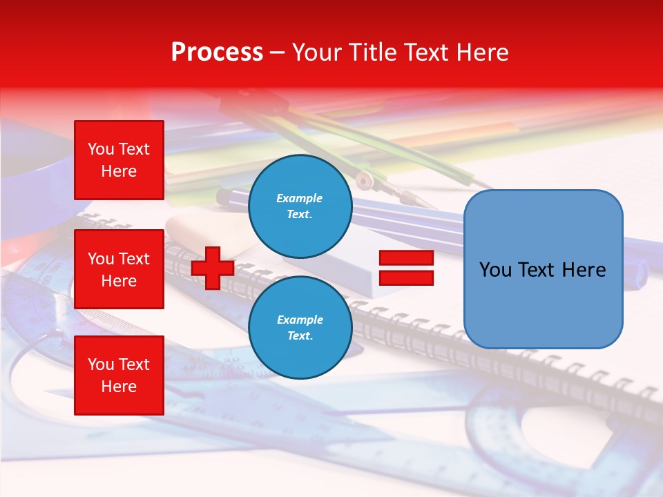 Supplies Table Nobody PowerPoint Template