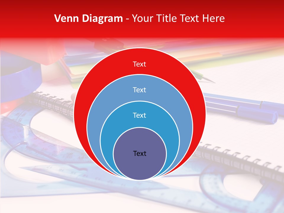 Supplies Table Nobody PowerPoint Template