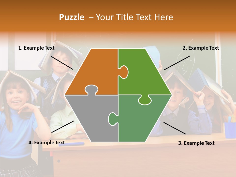 Lecture Girls Faces PowerPoint Template