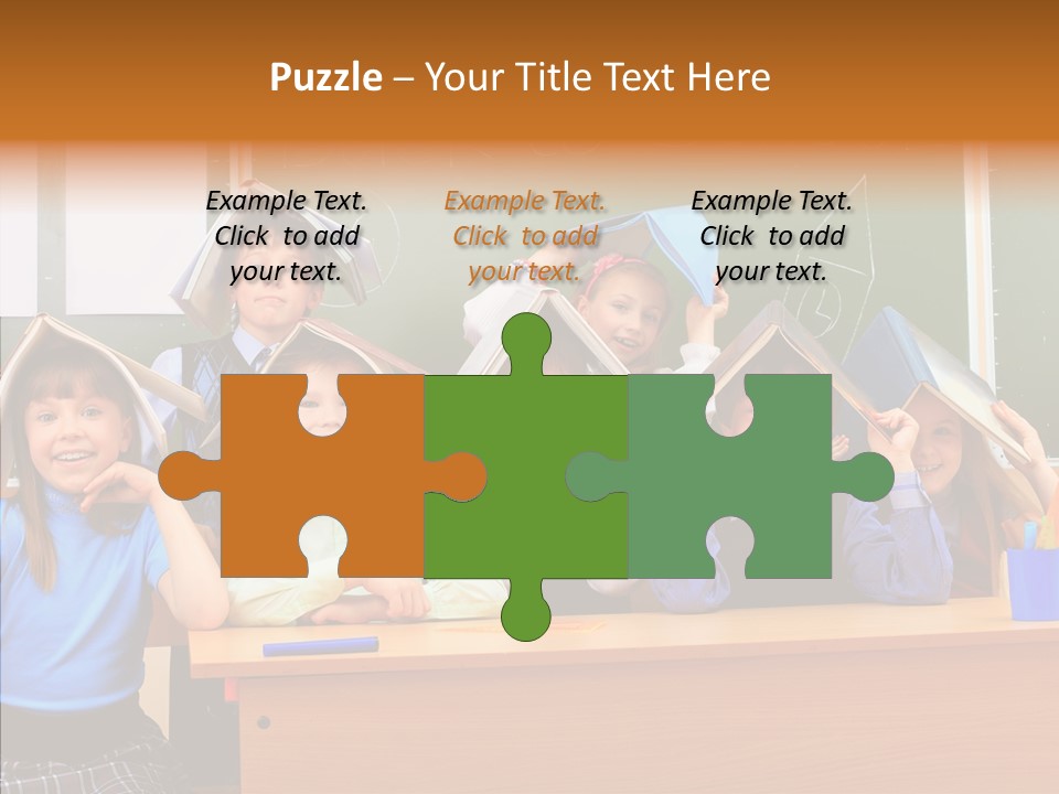 Lecture Girls Faces PowerPoint Template