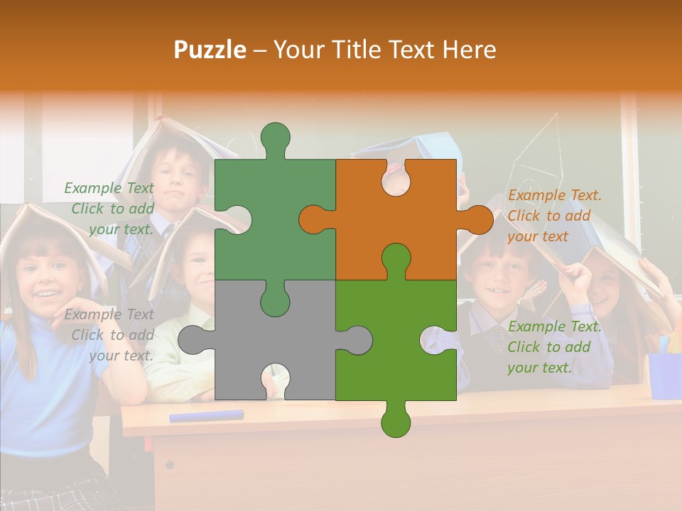 Lecture Girls Faces PowerPoint Template