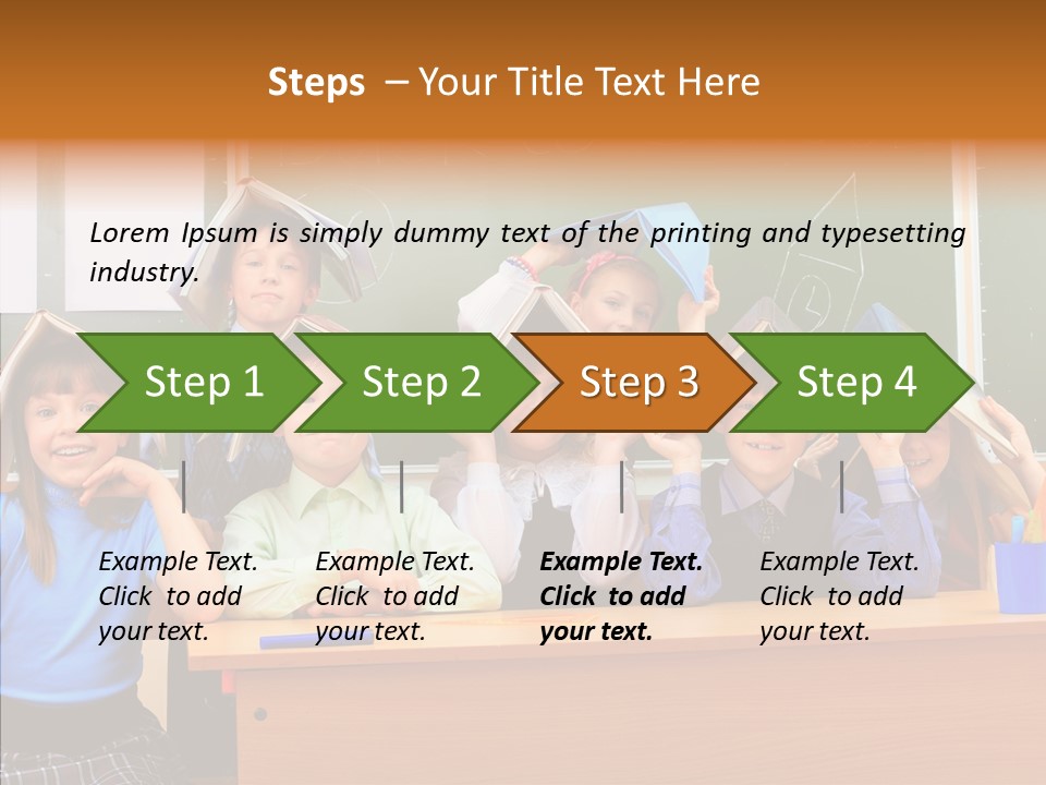 Lecture Girls Faces PowerPoint Template