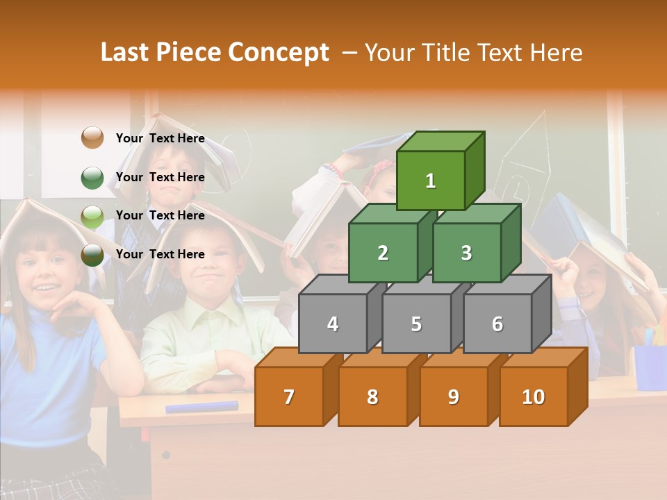 Lecture Girls Faces PowerPoint Template