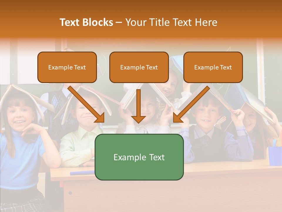 Lecture Girls Faces PowerPoint Template