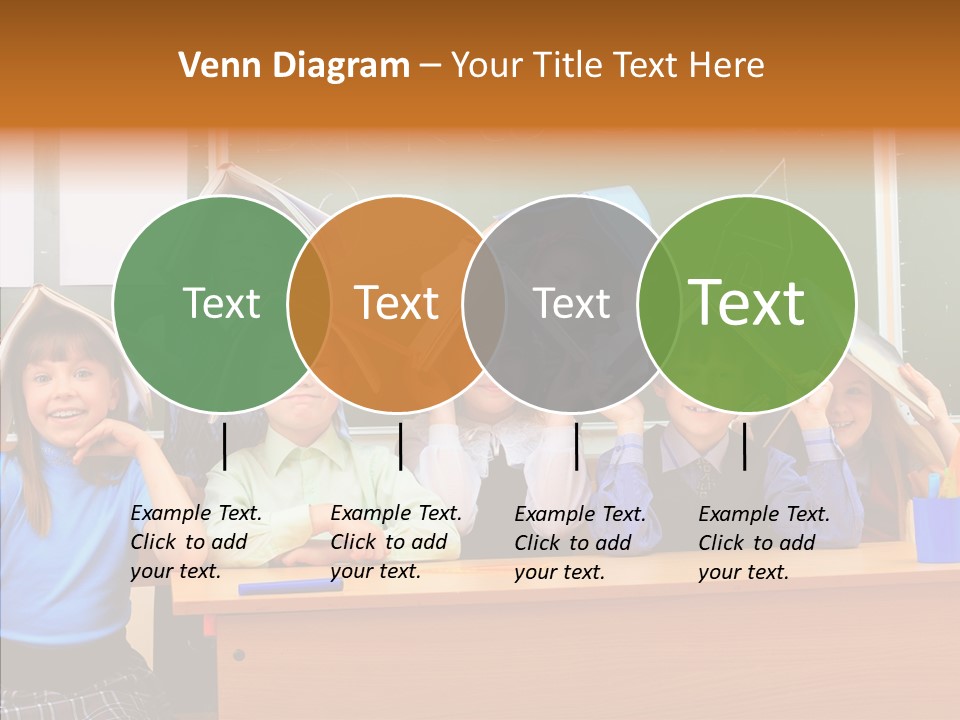 Lecture Girls Faces PowerPoint Template