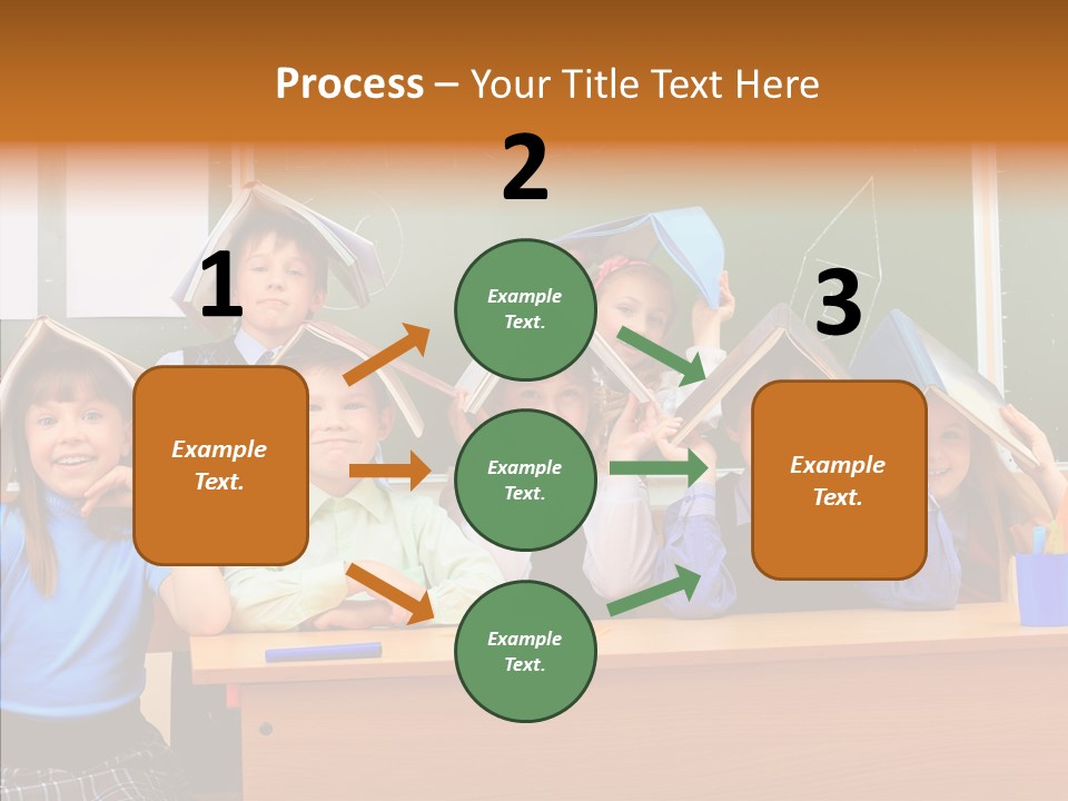 Lecture Girls Faces PowerPoint Template