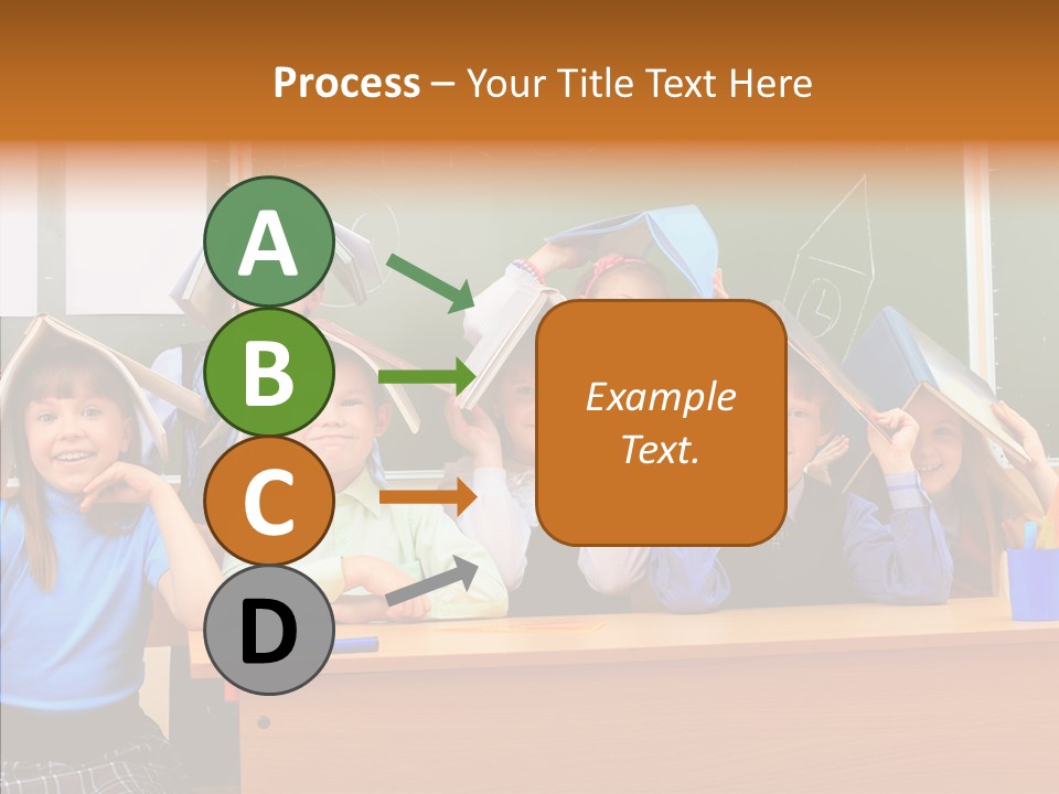 Lecture Girls Faces PowerPoint Template