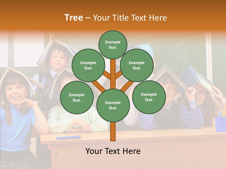 Lecture Girls Faces PowerPoint Template