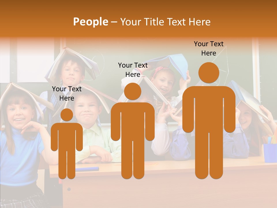 Lecture Girls Faces PowerPoint Template