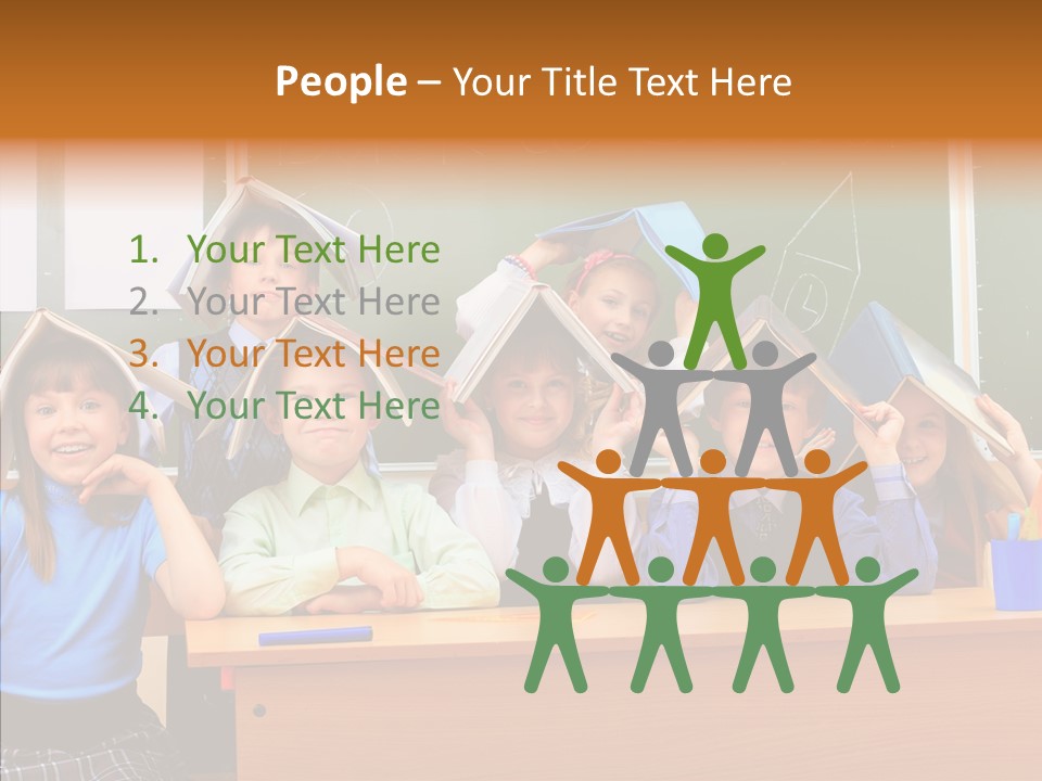 Lecture Girls Faces PowerPoint Template