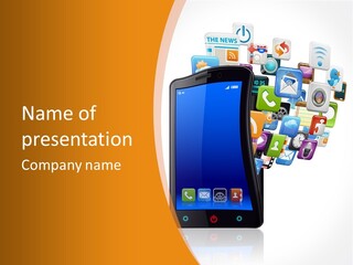 Store Electronic Cellphone PowerPoint Template