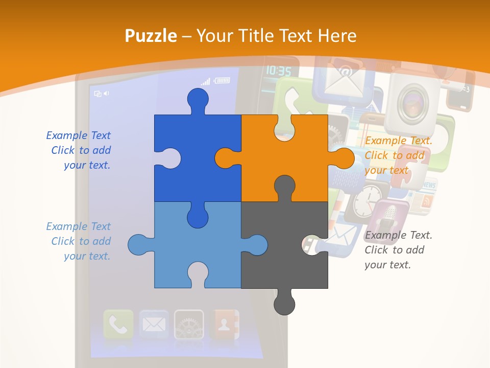 Store Electronic Cellphone PowerPoint Template