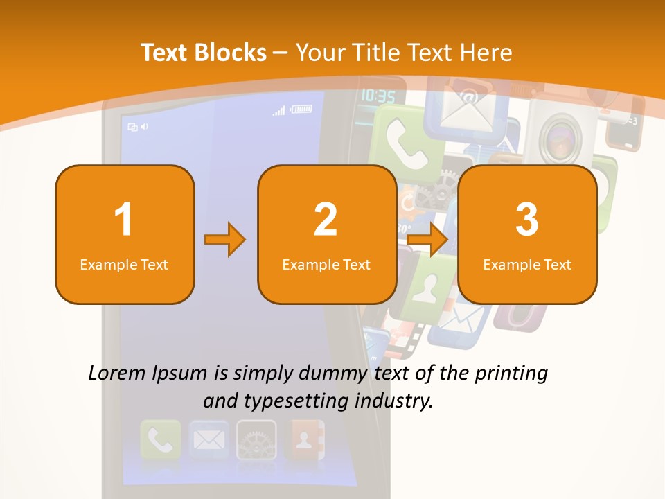 Store Electronic Cellphone PowerPoint Template