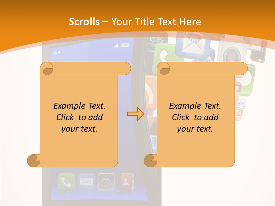 Store Electronic Cellphone PowerPoint Template