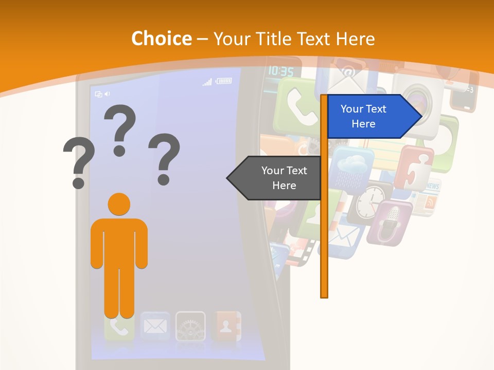 Store Electronic Cellphone PowerPoint Template