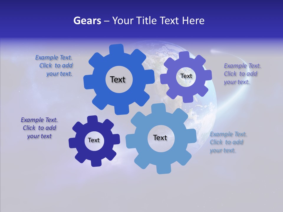 Art Earth Dust PowerPoint Template