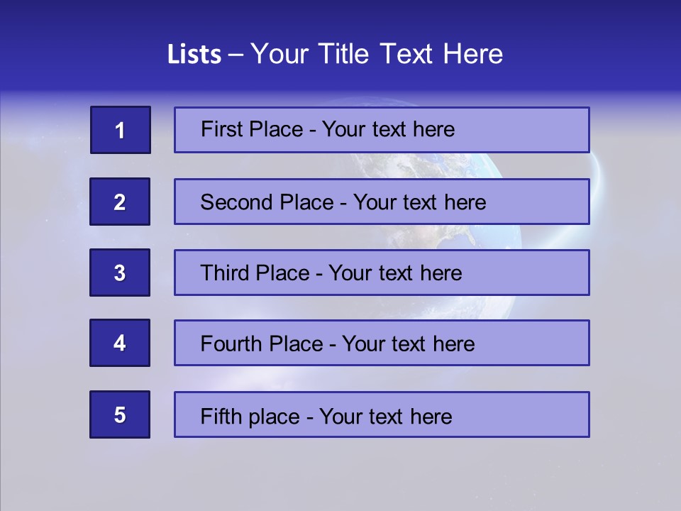 Art Earth Dust PowerPoint Template