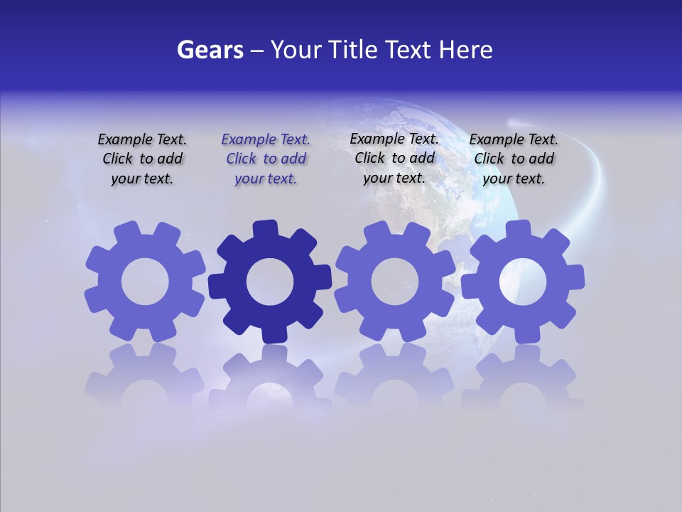 Art Earth Dust PowerPoint Template