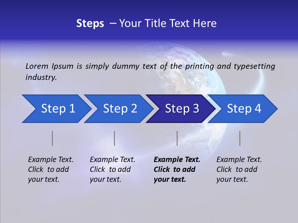 Art Earth Dust PowerPoint Template