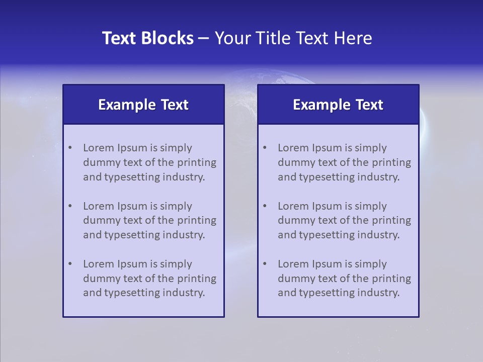 Art Earth Dust PowerPoint Template