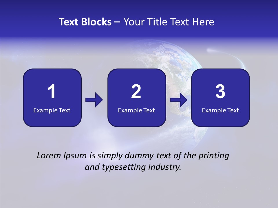 Art Earth Dust PowerPoint Template