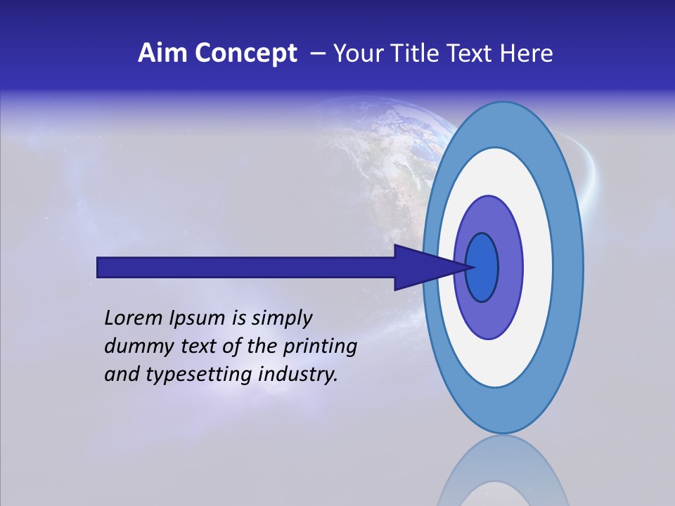 Art Earth Dust PowerPoint Template